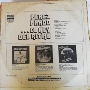 Disco de Vinilo Perez Prado - El Rey Del Ritmo Vinyl Record