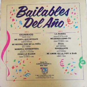 Disco de Vinilo Varios - Bailables Del Año Vinyl Record
