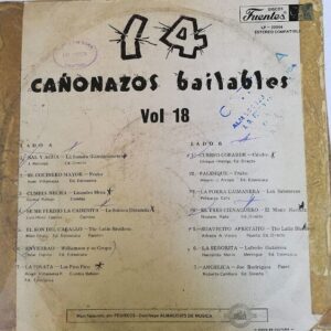 Disco de Vinilo Varios - 14 Cañonazos Bailables Vinyl Record