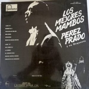 Disco de Vinilo Perez Prado - Los Mejores Mambos Vinyl Record