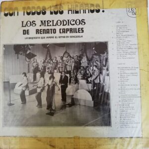 Disco de Vinilo Los Melodicos - Con Todos Los Hierros Vinyl Record