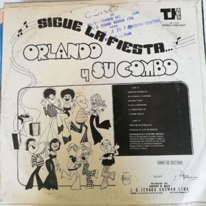 Disco de Vinilo Orlando Y Su Combo - Sigue La Fiesta Vinyl Record
