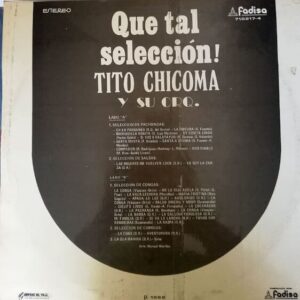 Disco de Vinilo Tito Chicoma - Que Tal Seleccion Vinyl Record