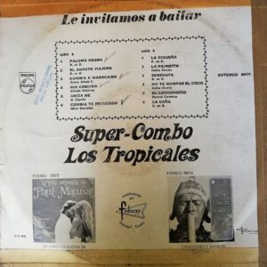 Disco de Vinilo Super Combo Los Tropicales - Le Invitamos A Bailar Vinyl Record