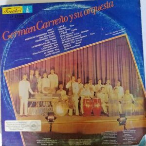 Disco de Vinilo German Carreño - German Carreño Y Su Orquesta Vol 2 Vinyl Record