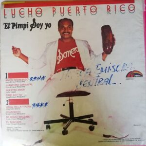 Disco de Vinilo Lucho Puerto Rico - El Pimpi Soy Yo Vinyl Record