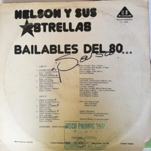 Disco de Vinilo Nelson Y Sus Estrellas - Bailables Del 80 Vinyl Record