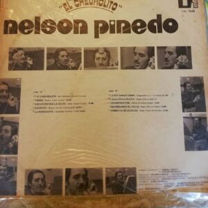 Disco de Vinilo Nelson Pinedo - El Chevrolito Vinyl Record