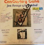 Disco de Vinilo Joe Arroyo - Con Gusto Y Gana Vinyl Record