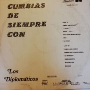 Disco de Vinilo Los Diplomaticos - Cumbias De Siempre Con Los Diplomaticos Vinyl Record