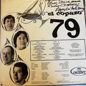 Disco de Vinilo Los Hermanos Baca - El Copazo 79 Vinyl Record