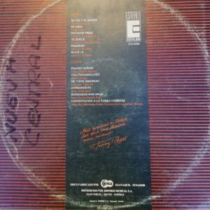 Disco de Vinilo Tonny Reyes - Con La Sonora Dinamicos Vinyl Record