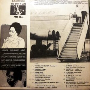 Disco de Vinilo Leonor González Mina  - La Negra Grande De América Vinyl Record