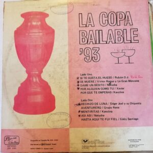 Disco de Vinilo Varios - La Copa Bailable 93 Vinyl Record