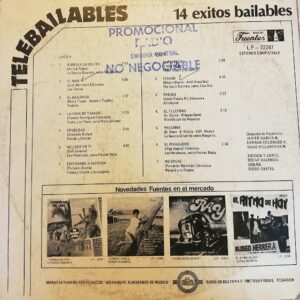 Disco de Vinilo Varios - Telebailables 14 Exitos Vinyl Record