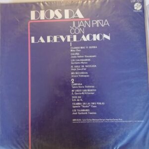 Disco de Vinilo Juan Piña - Dios Da Revelacion Vinyl Record