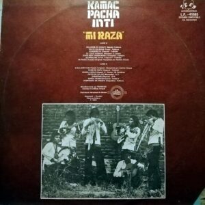 Disco de Vinilo Kamac Pacha Inti - Mi Raza Vinyl Record