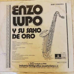 Disco de Vinilo Enzo Lupo - Enzo Lupo Y Su Saxo De Oro Vinyl Record