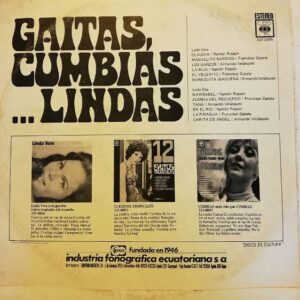Disco de Vinilo Varios - Gaitas Cumbias Lindas Vinyl Record