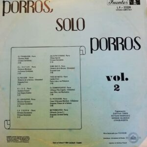 Disco de Vinilo Varios - Porros Solo Porros Vol 2 Vinyl Record