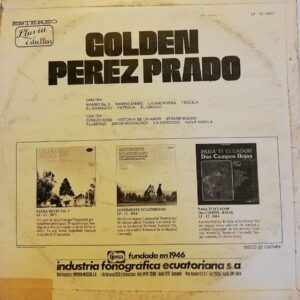 Disco de Vinilo Golden Perez - Golden Perez Prado Vinyl Record