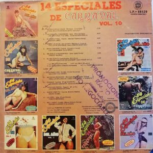Disco de Vinilo Varios - 14 Especialidades Del Carnaval Vol 10 Vinyl Record