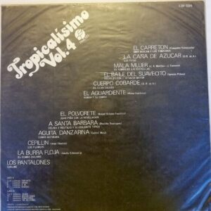 Disco de Vinilo Varios - Tropicalisimo Vol 4 Vinyl Record