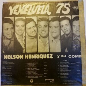 Disco de Vinilo Nelson Enriquez - Venezuela 75 Vinyl Record