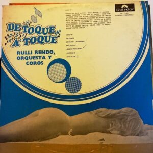 Disco de Vinilo Rulli Rendo - De Toque A Toque Vinyl Record