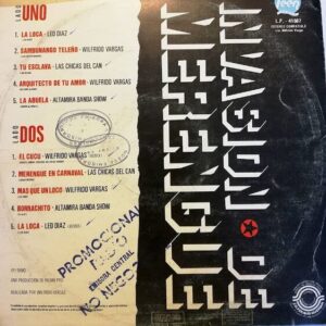 Disco de Vinilo Varios - Invasion De Merengue Vinyl Record