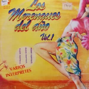 Disco de Vinilo Varios - Los Merengues Del Año Vol 1 Vinyl Record