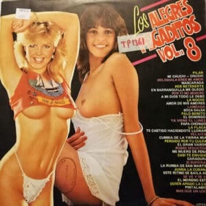 Disco de Vinilo Varios - Los Alegres Pegaditos Vol 8 Vinyl Record