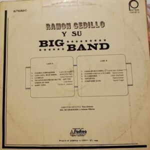 Disco de Vinilo Ramon Cedillo - Big Band Vinyl Record