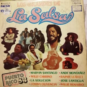 Disco de Vinilo Varios - Los Grandes De La Salsa Puerto Rico 83 Vinyl Record