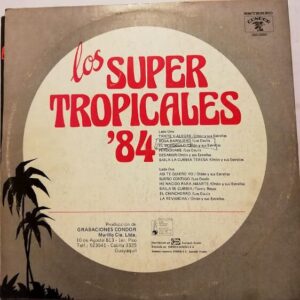 Disco de Vinilo Varios - Los Super Tropicales 84 Vinyl Record