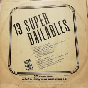 Disco de Vinilo Varios - 13 Super Bailables Vinyl Record
