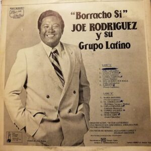 Disco de Vinilo Joe Rodriguez Y Su Grupo Latino - Borracho Si Vinyl Record
