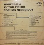 Disco de Vinilo Los Melodicos - Homenaje A Victor Piñero Vinyl Record