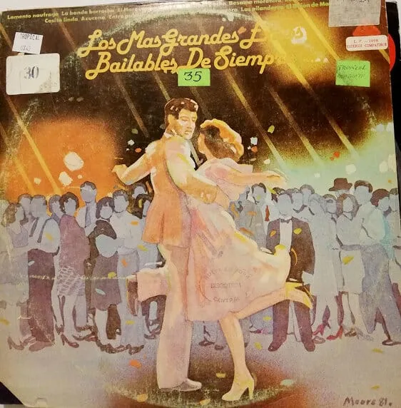 Disco de Vinilo Varios - Los Mas Grandes Exitos Bailables De Siempre Vinyl Record
