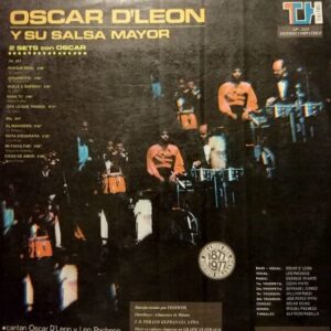 Disco de Vinilo Oscar D' Leon - Oscar D' Leon Y Su Salsa Mayor Vinyl Record