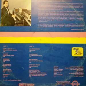 Disco de Vinilo Luis Fernando Meza - Deliciosa Vinyl Record
