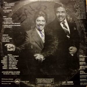 Disco de Vinilo Charlie Rodriguez Y Ray Reyes - Charlie Rodriguez Y Ray Reyes Vinyl Record