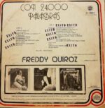 Disco de Vinilo Freddy Quiroz - Con 24000 Palabras Vinyl Record