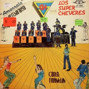 Disco de Vinilo Los Super Cheveres - Amarrala Vinyl Record