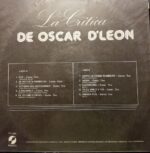 Disco de Vinilo Oscar Leon - La Critica Vinyl Record
