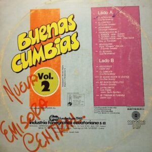 Disco de Vinilo Varios - Buenas Cumbias Antologia Vallenata, Jaime Lay Vinyl Record