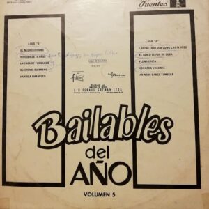 Disco de Vinilo Varios - Bailables Del Año Vol 5 Vinyl Record