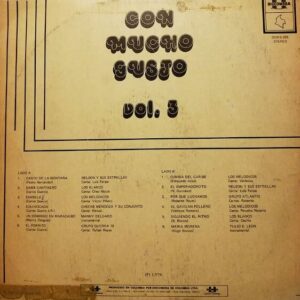 Disco de Vinilo Varios - Con Mucho Gusto Vol.3 Vinyl Record