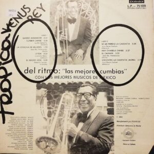 Disco de Vinilo Venus Rey - Las Mejores Cumbias Vinyl Record