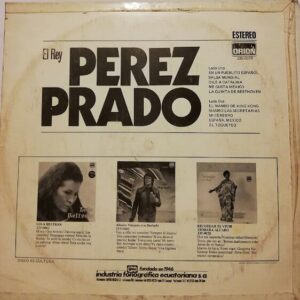 Disco de Vinilo Perez Prado - El Rey Vinyl Record